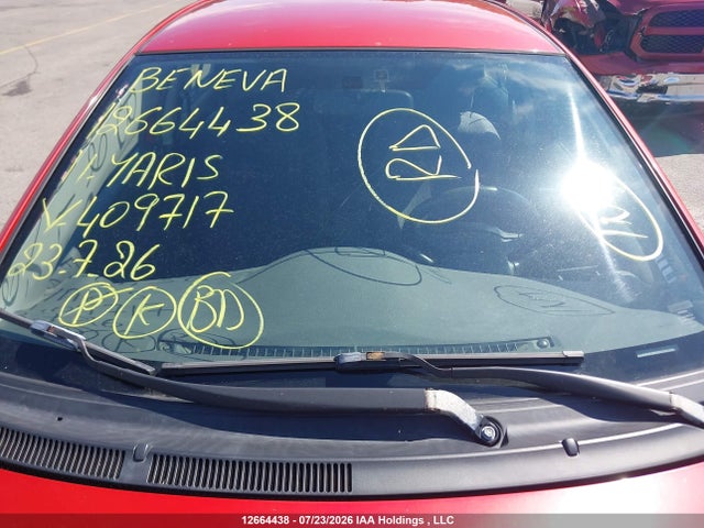 2011 Toyota Yaris მანქანა იყიდება აუქციონზე, vin: JTDBT4K31B1409717, აუქციონის ნომერი: 12664438