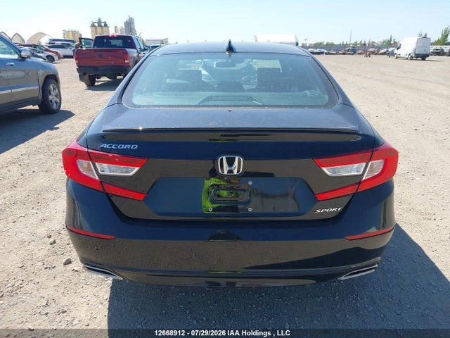 Продаж на аукціоні авто 2022 Honda Accord Sport 1.5t, vin: 1HGCV1F31NA800931, номер лоту: 12668912