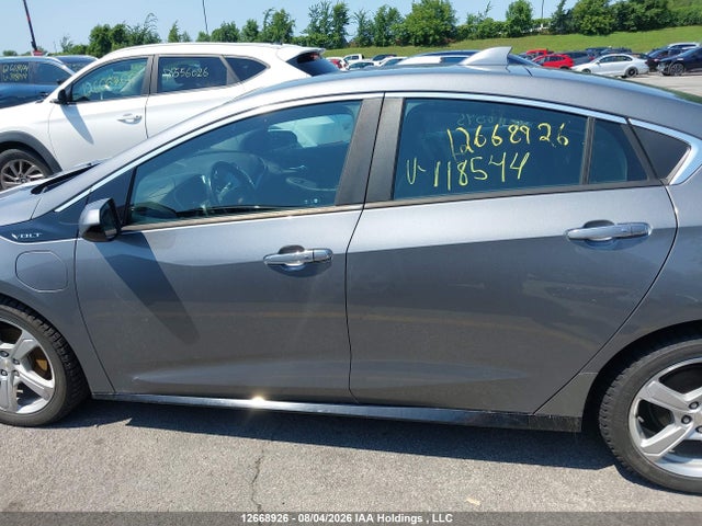 12668926 :رقم المزاد ، 1G1RA6S5XKU118545 vin ، 2019 Chevrolet Volt Lt مزاد بيع