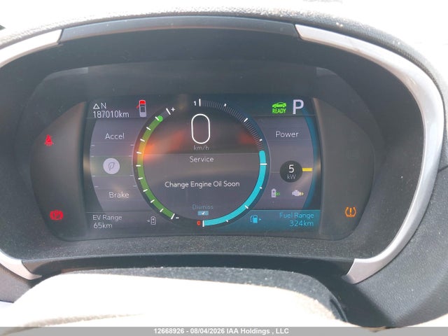 12668926 :رقم المزاد ، 1G1RA6S5XKU118545 vin ، 2019 Chevrolet Volt Lt مزاد بيع