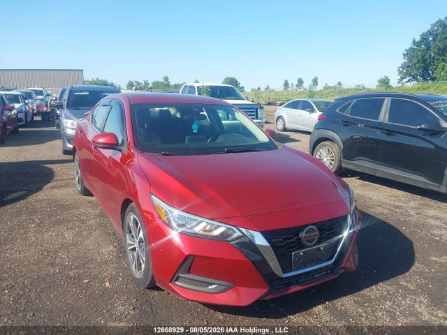 12668929 :رقم المزاد ، 3N1AB8CV0LY221115 vin ، 2020 Nissan Sentra Sv مزاد بيع