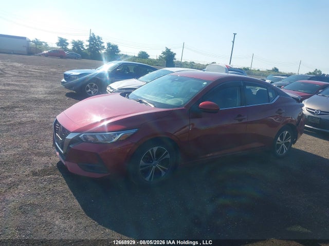 12668929 :رقم المزاد ، 3N1AB8CV0LY221115 vin ، 2020 Nissan Sentra Sv مزاد بيع