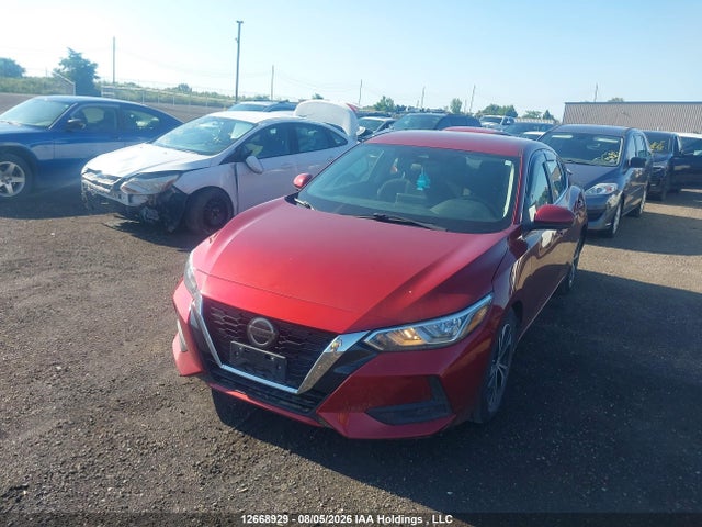 12668929 :رقم المزاد ، 3N1AB8CV0LY221115 vin ، 2020 Nissan Sentra Sv مزاد بيع