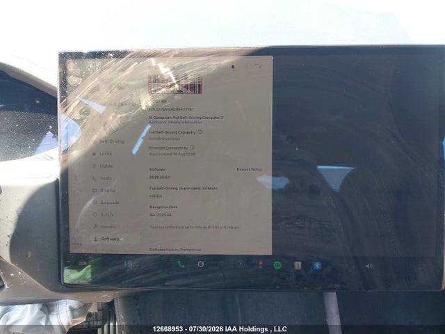 Aukcja sprzedaży 2022 Tesla Model S, vin: 5YJSA1E62NF477787, numer aukcji: 12668953