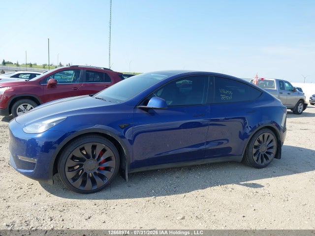 2024 Tesla Model Y Performance მანქანა იყიდება აუქციონზე, vin: 7SAYGDEF4RF053661, აუქციონის ნომერი: 12668974