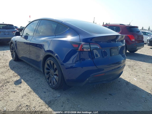 2024 Tesla Model Y Performance მანქანა იყიდება აუქციონზე, vin: 7SAYGDEF4RF053661, აუქციონის ნომერი: 12668974