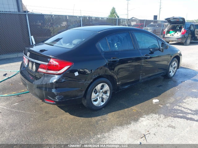 Honda Civic Lx 2014 2HGFB2F49EH028460 Image 4