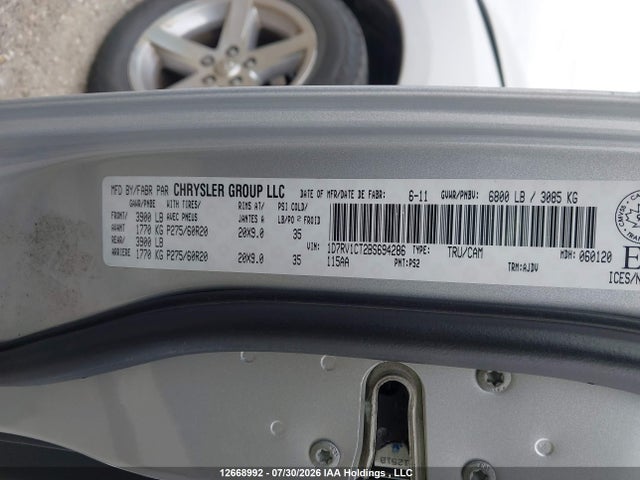 12668992 :رقم المزاد ، 1D7RV1CT2BS694286 vin ، 2011 Ram Ram 1500 Sport مزاد بيع