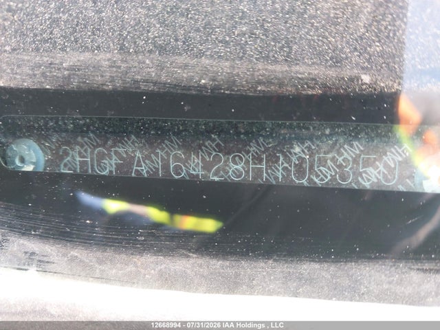 Продажа на аукционе авто 2008 Honda Civic Dx-g, vin: 2HGFA16428H105350, номер лота: 12668994