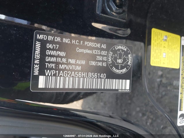 Porsche Macan Gts 2017 WP1AG2A56HLB56140 Image 20