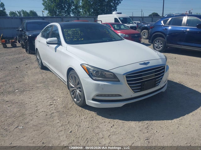 2015 Hyundai Genesis მანქანა იყიდება აუქციონზე, vin: KMHGN4JF0FU017551, აუქციონის ნომერი: 12669008