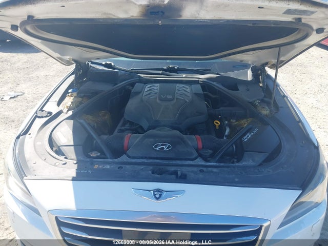 2015 Hyundai Genesis მანქანა იყიდება აუქციონზე, vin: KMHGN4JF0FU017551, აუქციონის ნომერი: 12669008