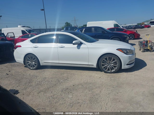 2015 Hyundai Genesis მანქანა იყიდება აუქციონზე, vin: KMHGN4JF0FU017551, აუქციონის ნომერი: 12669008