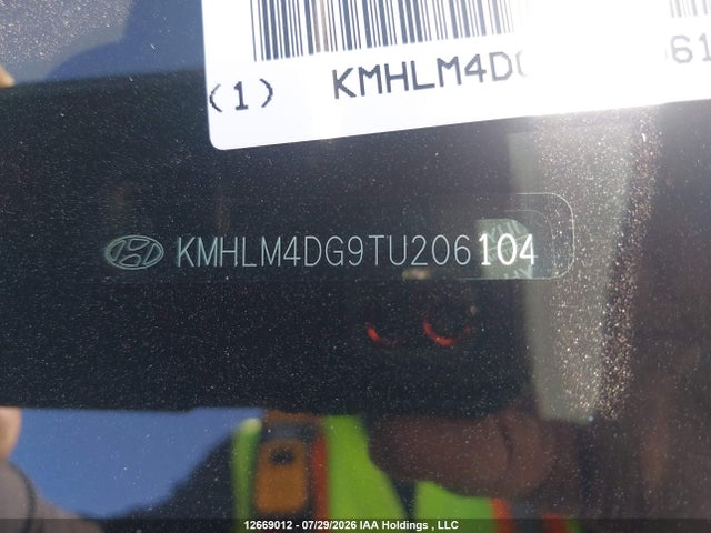 KMHLM4DG9TU206104 Hyundai Elantra Sel Sport
