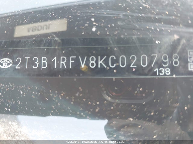 Toyota RAV4 LE 2019 2T3B1RFV8KC020798 Image 19