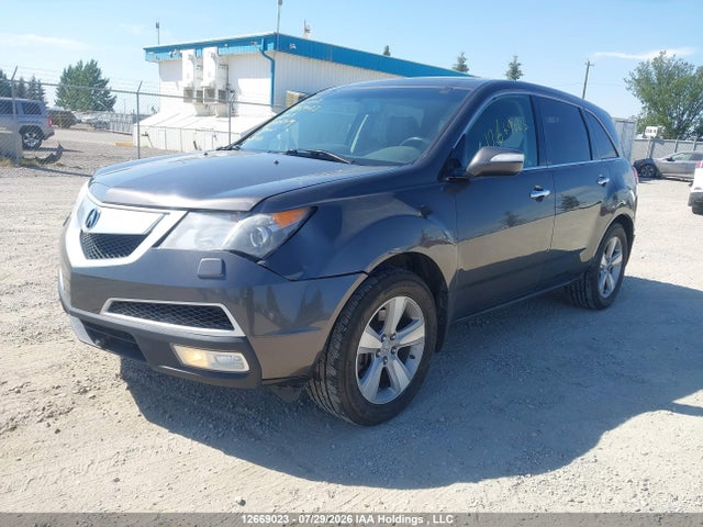 12669023 :رقم المزاد ، 2HNYD2H68AH004509 vin ، 2010 Acura Mdx Technology مزاد بيع