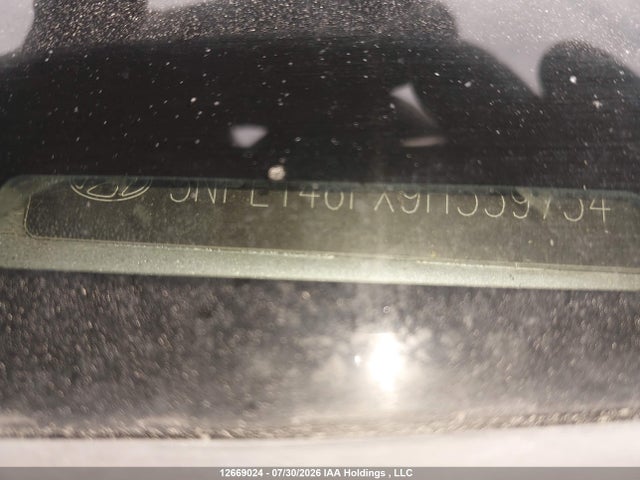 12669024 :رقم المزاد ، 5NPET46FX9H559734 vin ، 2009 Hyundai Sonata Gls مزاد بيع