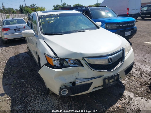 2015 Acura Rdx Tech Package მანქანა იყიდება აუქციონზე, vin: 5J8TB4H52FL804159, აუქციონის ნომერი: 12669056