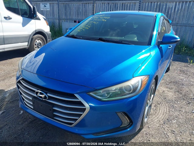 Hyundai Elantra Gls 2017 KMHD84LF2HU182463 Image 2
