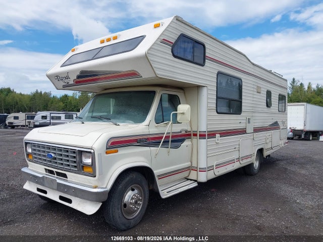 1991 Ford Econoline E350 Cutaway Van მანქანა იყიდება აუქციონზე, vin: 1FDKE30G9MHA59480, აუქციონის ნომერი: 12669103