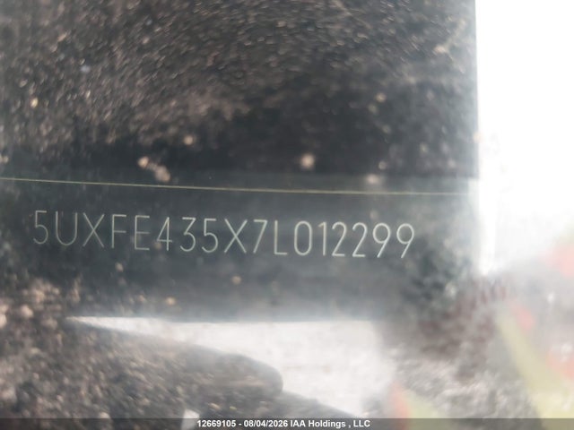 Aukcja sprzedaży 2007 Bmw X5, vin: 5UXFE435X7L012299, numer aukcji: 12669105