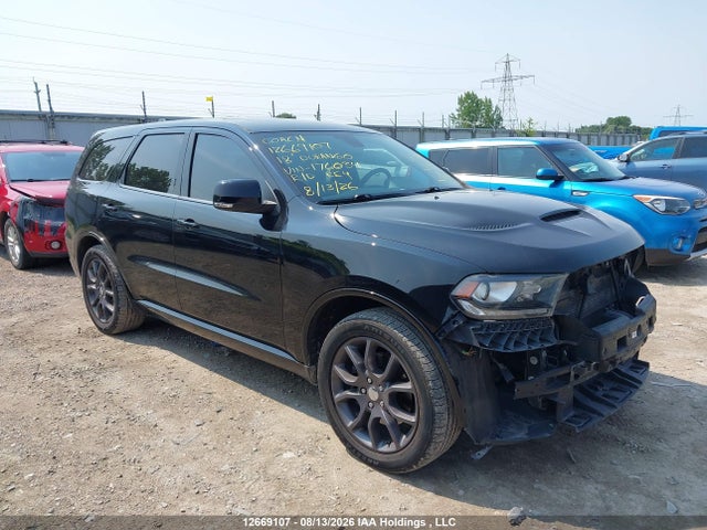 12669107 :رقم المزاد ، 1C4SDJCT5JC176034 vin ، 2018 Dodge Durango R/t مزاد بيع