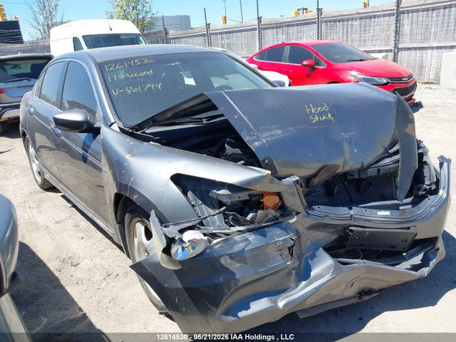 2011 Honda Accord Ex მანქანა იყიდება აუქციონზე, vin: 1HGCP2F72BA801794, აუქციონის ნომერი: 12614530