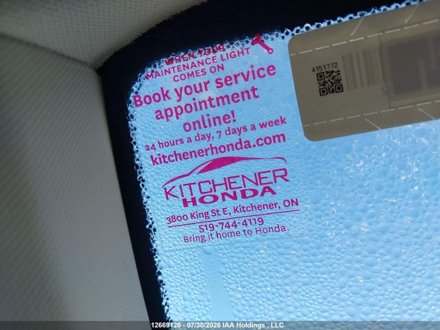 Honda Civic Touring 2022 2HGFE1F95NH003682 Image 14