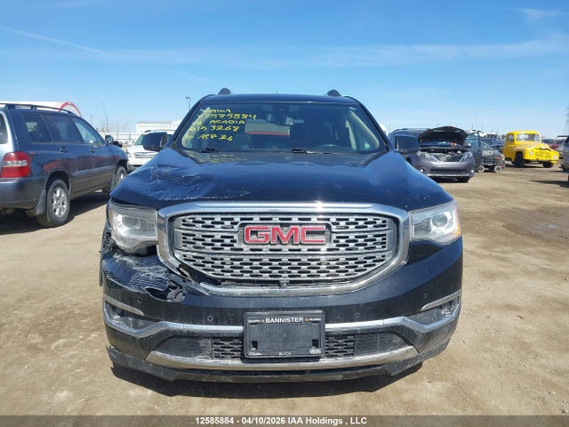 2018 Gmc Acadia Denali მანქანა იყიდება აუქციონზე, vin: 1GKKNXLS2JZ153268, აუქციონის ნომერი: 12585884