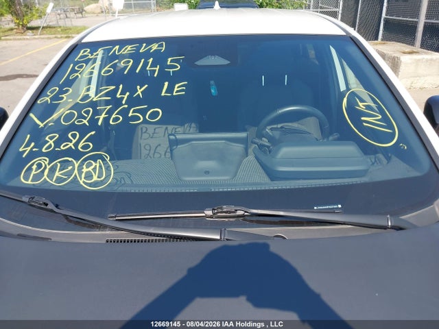 2023 Toyota Bz4x Le მანქანა იყიდება აუქციონზე, vin: JTMAAAAA3PA027650, აუქციონის ნომერი: 12669145