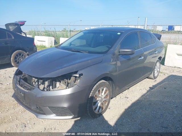 12669146 :رقم المزاد ، 3N1AB7AP0JY290639 vin ، 2018 Nissan Sentra S/sv/sr/sl مزاد بيع