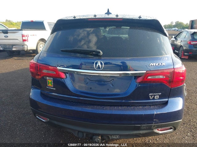 Acura Mdx Technology 2015 5FRYD4H49FB502617 Image 16