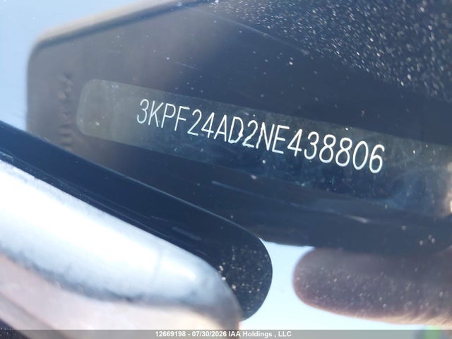 Aukcja sprzedaży 2022 Kia Forte, vin: 3KPF24AD2NE438806, numer aukcji: 12669198