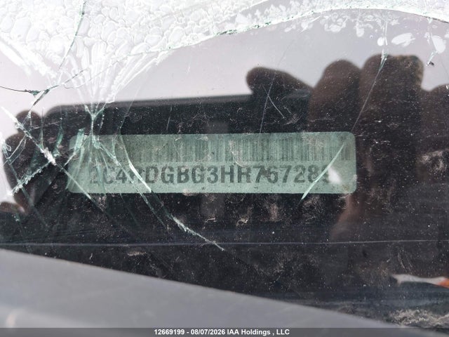 Продаж на аукціоні авто 2017 Dodge Grand Caravan Se, vin: 2C4RDGBG3HR767289, номер лоту: 12669199