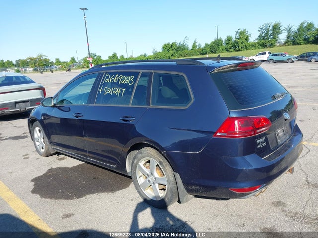Auction sale of the 2016 Volkswagen Golf Sportwagon, vin: 3VWC17AU6GM521247, lot number: 12669223