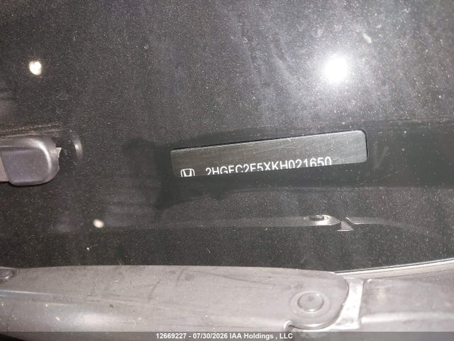 Aukcja sprzedaży 2019 Honda Civic, vin: 2HGFC2F5XKH021650, numer aukcji: 12669227