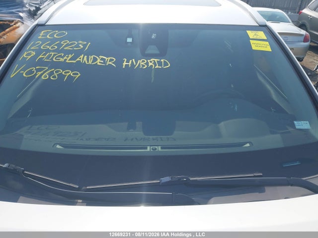 5TDJGRFH2KS076899 Toyota Highlander Hybrid Hybrid