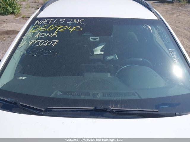 12669240 :رقم المزاد ، KM8K1CAB2PU993605 vin ، 2023 Hyundai Kona Essential مزاد بيع