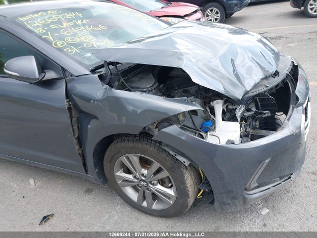 12669244 :رقم المزاد ، KMHD84LF5JU643466 vin ، 2018 Hyundai Elantra مزاد بيع