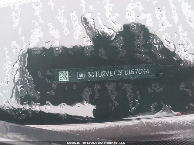 3GTU2VEC3FG167694 GMC Sierra K1500 Slt