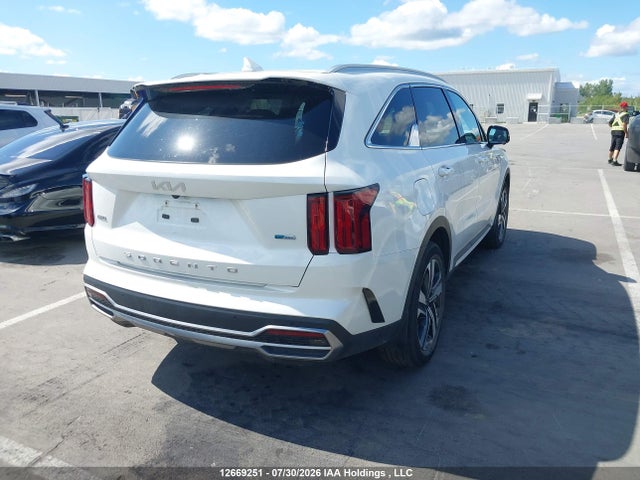 12669251 :رقم المزاد ، KNDRMDLH2N5072607 vin ، 2022 Kia Sorento Plug-in Hybrid Sx W/grey Interior/sx W/navy Blue Interior مزاد بيع
