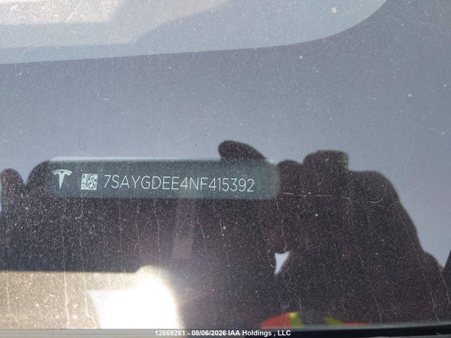 Tesla Model Y 2022 7SAYGDEE4NF415392 Image 17