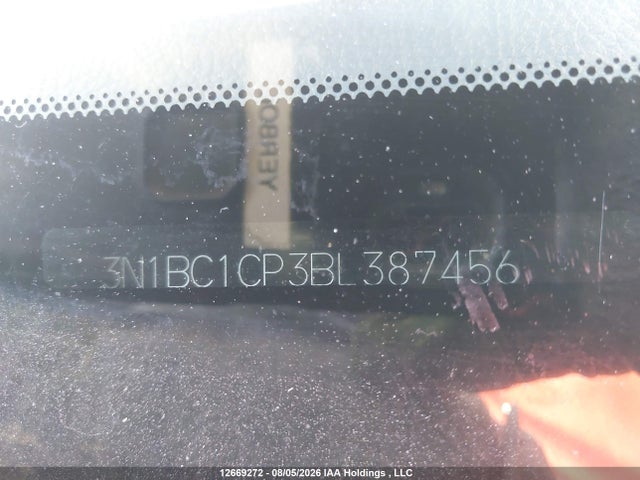 Aukcja sprzedaży 2011 Nissan Versa, vin: 3N1BC1CP3BL387456, numer aukcji: 12669272