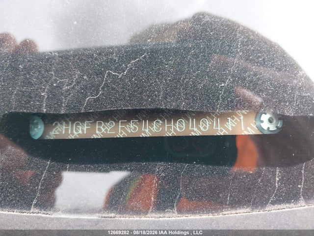 Aukcja sprzedaży 2012 Honda Civic Lx, vin: 2HGFB2F54CH040411, numer aukcji: 12669282