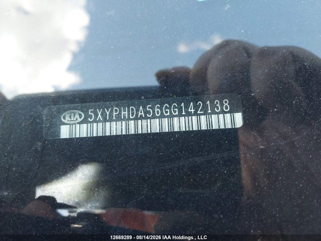 KIA SORENTO EX 2016 5XYPHDA56GG142138 Image 9