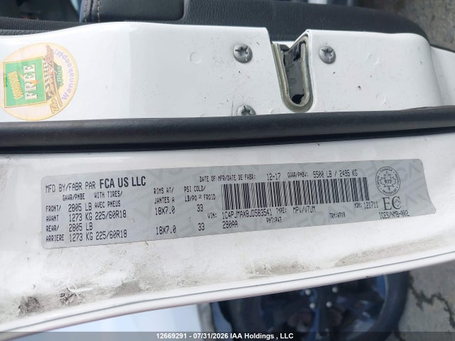 Jeep Cherokee Sport 2018 1C4PJMAX8JD583541 Image 9