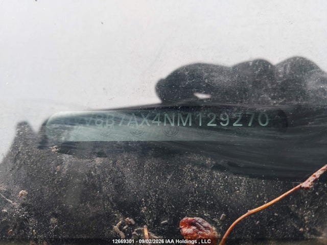 12669301 :رقم المزاد ، 3VV8B7AX4NM129270 vin ، 2022 Volkswagen Tiguan Comfortline R-line Black Edition مزاد بيع