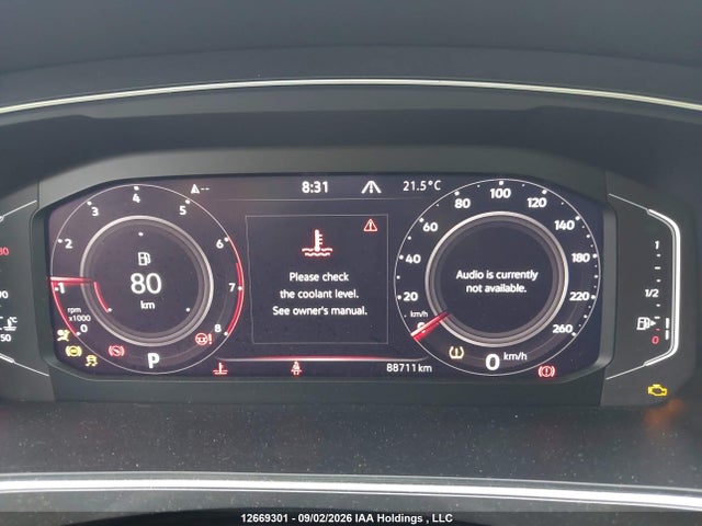 12669301 :رقم المزاد ، 3VV8B7AX4NM129270 vin ، 2022 Volkswagen Tiguan Comfortline R-line Black Edition مزاد بيع