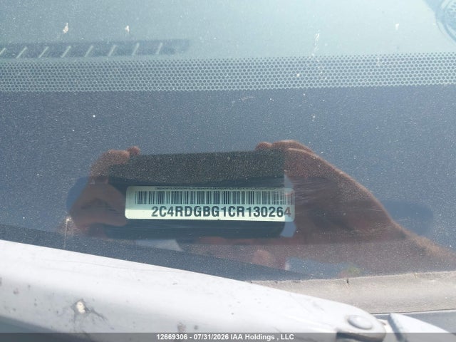 Продаж на аукціоні авто 2012 Dodge Grand Caravan, vin: 2C4RDGBG1CR130264, номер лоту: 12669306