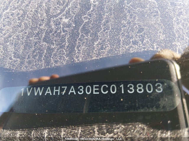 Volkswagen PASSAT S 2014 1VWAH7A30EC013803 Image 18